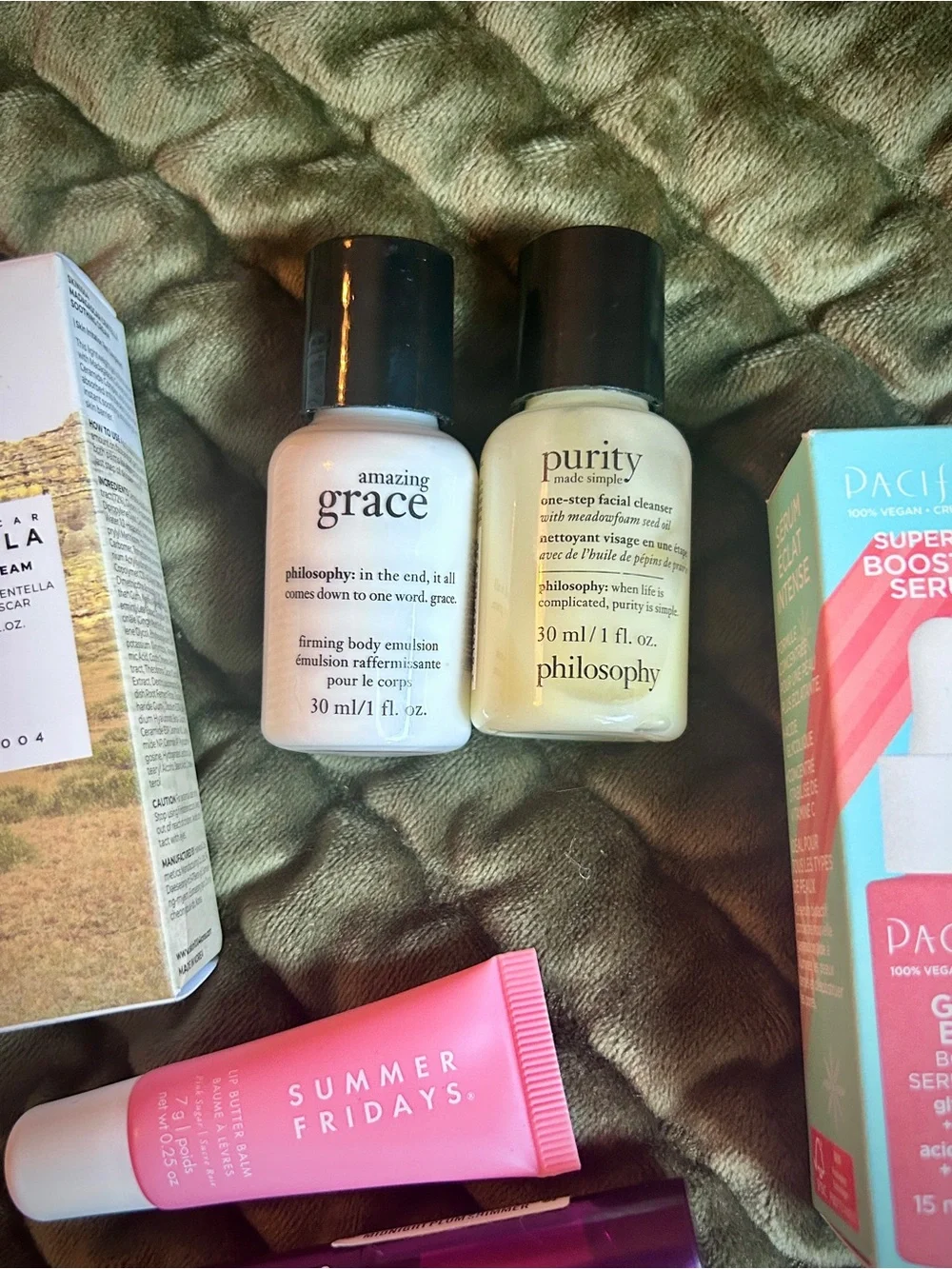 10 pc Skincare & Beauty Bundle with Summer Fridays, Ole Henriksen, Philosophy